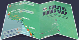 Coastal Hiking Map image