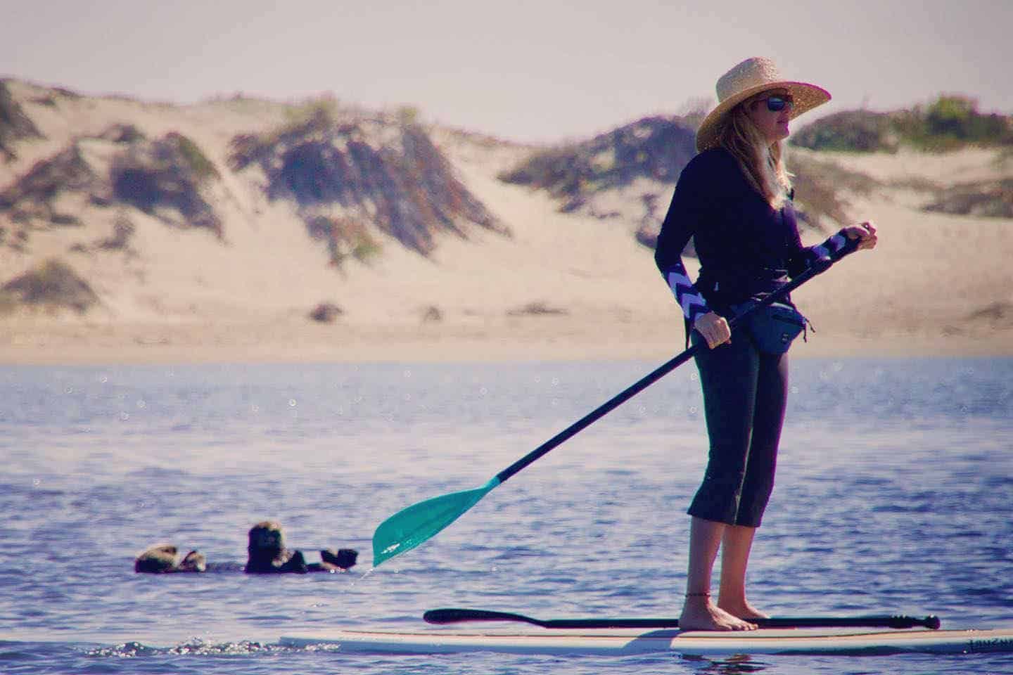 Stand up paddleboarding on the Central Coast